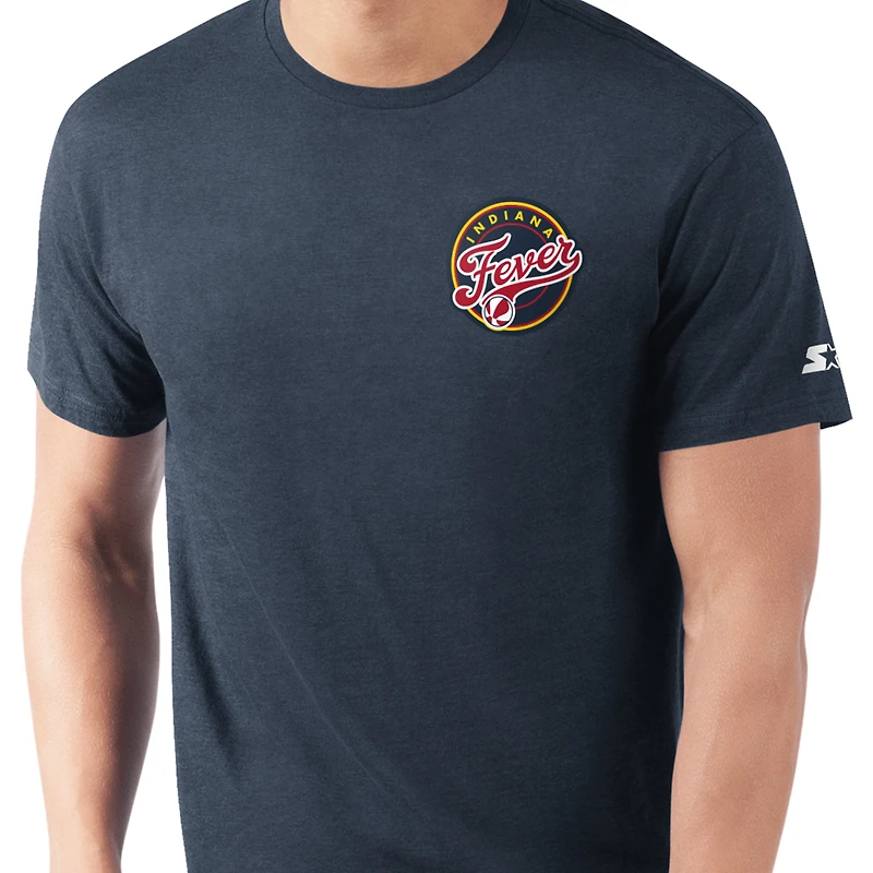 Men's Starter Navy Indiana Fever WNBA 30th Anniversary Prime Time T-Shirt