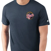 Men's Starter  Navy Indiana Fever WNBA 30th Anniversary Prime Time T-Shirt
