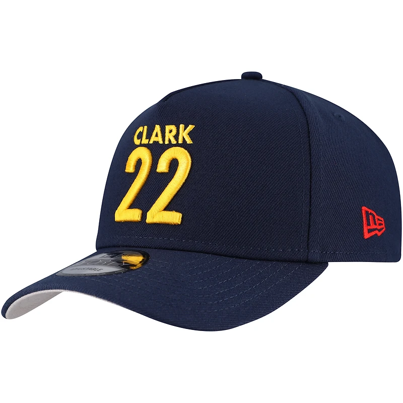 New Era Caitlin Clark Navy Indiana Fever WNBA A-Frame 9FORTY Adjustable Hat