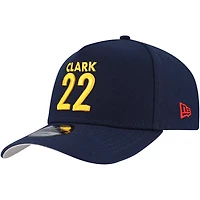 New Era Caitlin Clark Navy Indiana Fever WNBA A-Frame 9FORTY Adjustable Hat