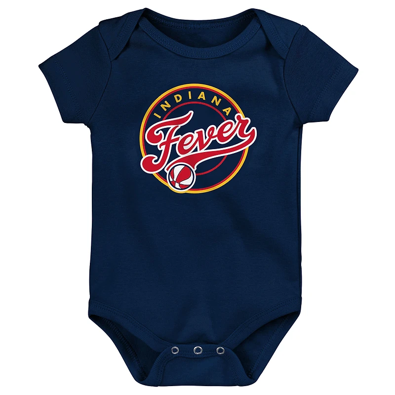 Ensemble de 3 pièces pour nouveau-né Outerstuff Indiana Fever Slide Home