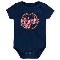 Ensemble de 3 pièces pour nouveau-né Outerstuff Indiana Fever Slide Home