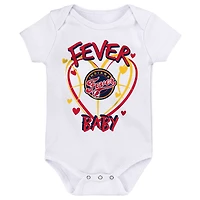 Ensemble de 3 pièces pour nouveau-né Outerstuff Indiana Fever Slide Home