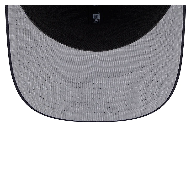 Casquette ajustable unisexe New Era bleu marine Indiana Fever 9SEVENTY à imprimé damier