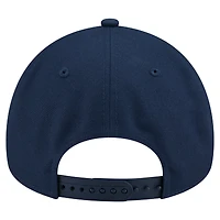 Casquette ajustable unisexe New Era bleu marine Indiana Fever Core Logo A-Frame 9FORTY