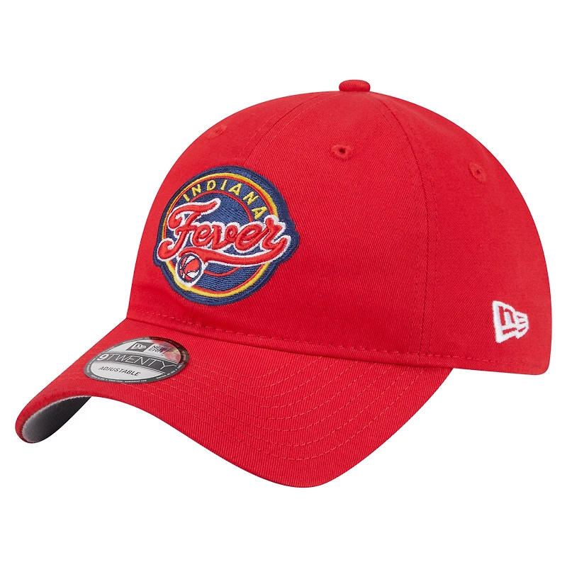 Unisex New Era Red Indiana Fever 9TWENTY Established Date Side Patch Hat