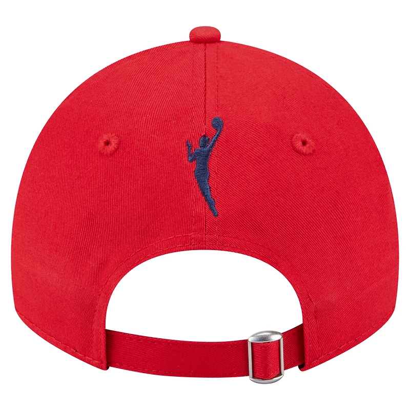 Unisex New Era  Red Indiana Fever 9TWENTY Established Date Side Patch Hat