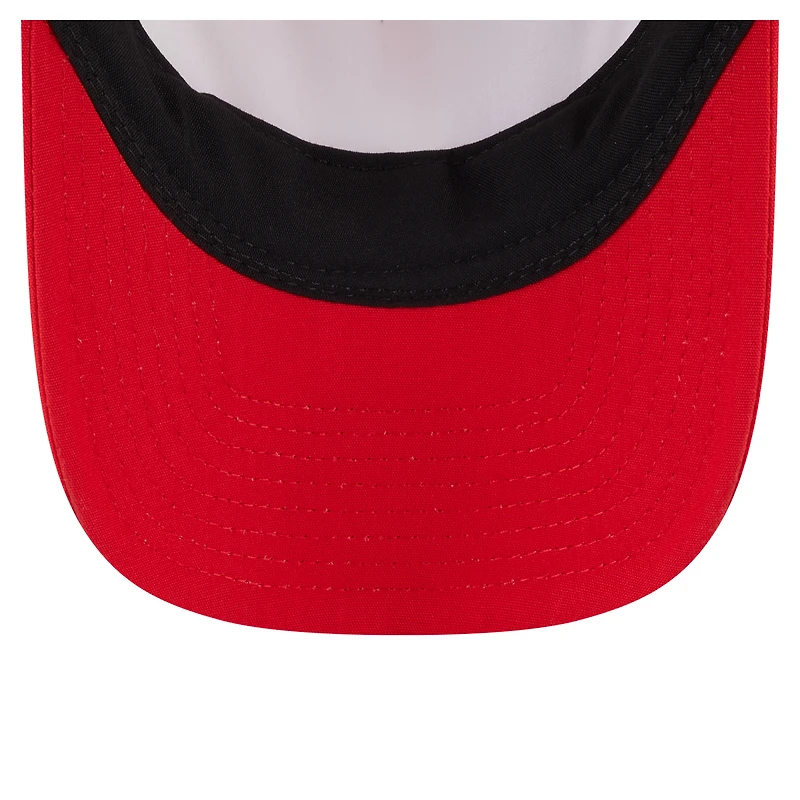 Unisex New Era  White/Red Indiana Fever 9FORTY A-Frame Graphic Trucker Hat