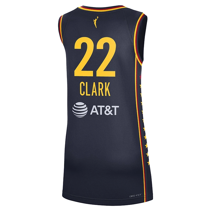 Unisex Nike Caitlin Clark Navy Indiana Fever Explorer Swingman Jersey