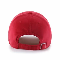 Chapeau unisexe '47 Red Indiana Fever Spirited Velour Clean Up ajustable
