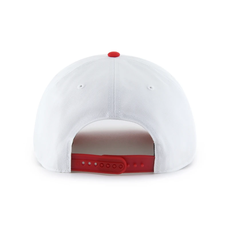 Casquette unisexe ajustable à deux tons « Indiana Fever Dom Wave » blanche « 47 »
