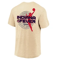 Unisex Fanatics Natural Indiana Fever Tri-Blend Elite T-Shirt
