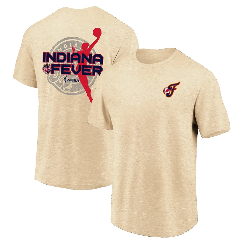 T-shirt unisexe Fanatics Natural Indiana Fever Tri-Blend Elite