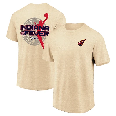 Unisex Fanatics Natural Indiana Fever Tri-Blend Elite T-Shirt