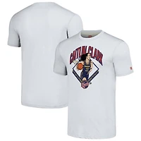 Hommage unisexe Caitlin Clark Ash Indiana Fever T-shirt triple mélange