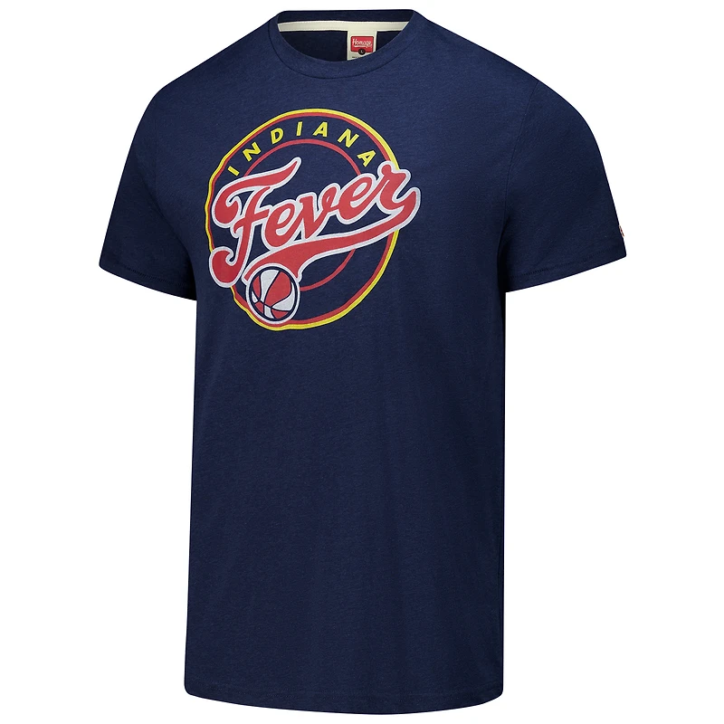 T-shirt unisexe hommage bleu marine Indiana Fever Team Spirit Tri-Blend