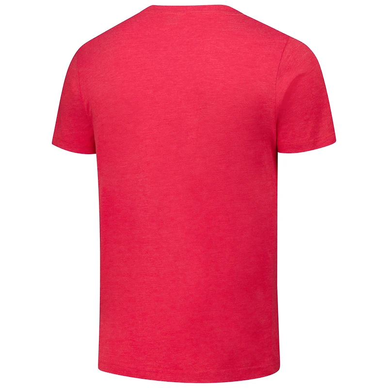 T-shirt unisexe Red Indiana Fever Team Spirit Tri-Blend Hommage