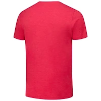 T-shirt unisexe Red Indiana Fever Team Spirit Tri-Blend Hommage