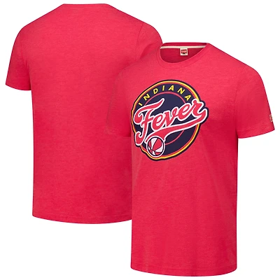 T-shirt unisexe Red Indiana Fever Team Spirit Tri-Blend Hommage