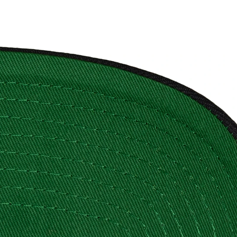 Unisex Mitchell & Ness Khaki/Navy Indiana Fever Pro Pinch Snapback Hat