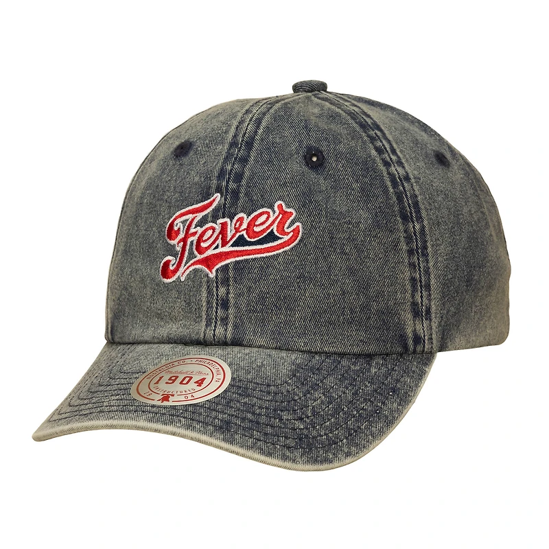 Casquette unisexe Mitchell & Ness Navy Indiana Fever Legendary 1904 à sangle ajustable