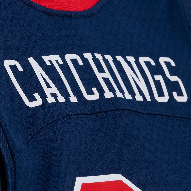 Unisex Mitchell & Ness Tamika Catchings Navy Indiana Fever Court Origins Swingman Jersey
