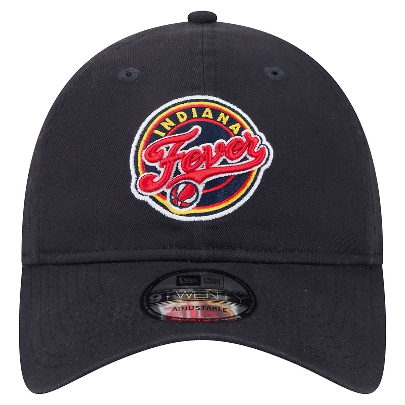 Unisex New Era Caitlin Clark Navy Indiana Fever Name & Number Sidepatch 9TWENTY Adjustable Hat