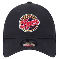 Unisex New Era Caitlin Clark Navy Indiana Fever Name & Number Sidepatch 9TWENTY Adjustable Hat