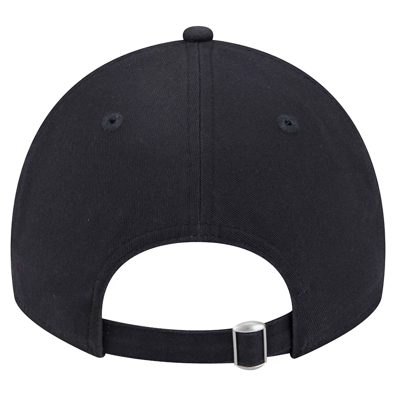 Unisex New Era Caitlin Clark Navy Indiana Fever Name & Number Sidepatch 9TWENTY Adjustable Hat