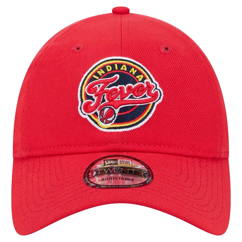 Unisex New Era Caitlin Clark Red Indiana Fever Name & Number Sidepatch 9TWENTY Adjustable Hat