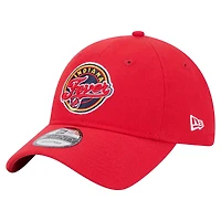 Unisex New Era Caitlin Clark Red Indiana Fever Name & Number Sidepatch 9TWENTY Adjustable Hat