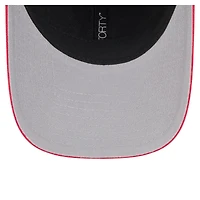 Unisex New Era  Navy/Red Indiana Fever Team Loyal Script Two-Tone M-Crown 9FORTY Adjustable Hat
