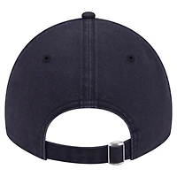 Casquette ajustable unisexe New Era bleu marine Indiana Fever Core Alt Logo 9TWENTY