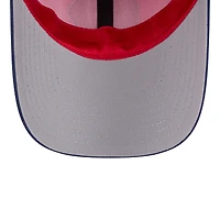 Unisex New Era Red/Navy Indiana Fever 2026 WNBA Draft Casual Classic Adjustable Hat