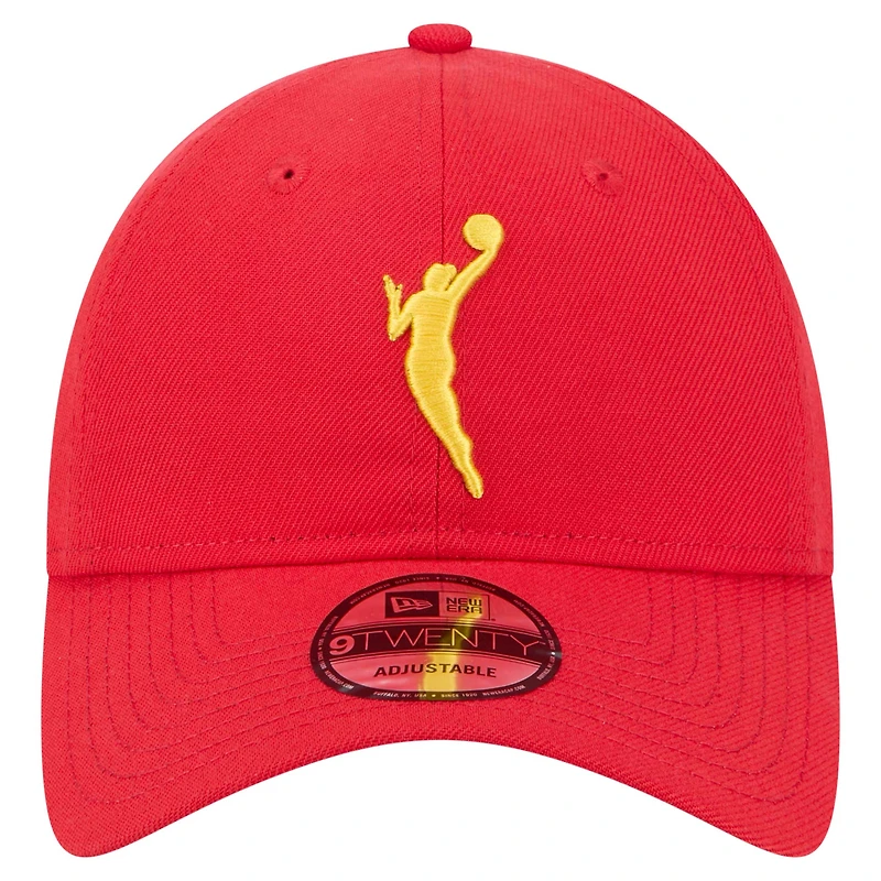 Casquette ajustable unisexe New Era Red Indiana Fever 9TWENTY