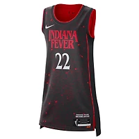 Maillot Nike unisexe Caitlin Clark noir Indiana Fever Stranger Things Victory - Édition Rebel