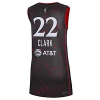 Maillot Nike unisexe Caitlin Clark noir Indiana Fever Stranger Things Victory - Édition Rebel