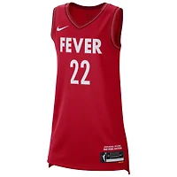 Maillot unisexe Nike Caitlin Clark Red Indiana Fever 2024 WNBA Draft Rebel Edition Victory Player