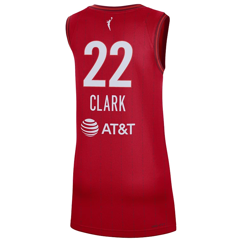 Maillot unisexe Nike Caitlin Clark Red Indiana Fever 2024 WNBA Draft Rebel Edition Victory Player