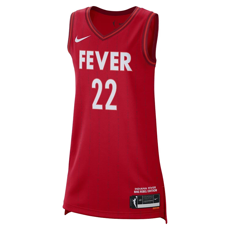 Maillot Nike unisexe Caitlin Clark rouge Indiana Fever Rebel Edition Victory