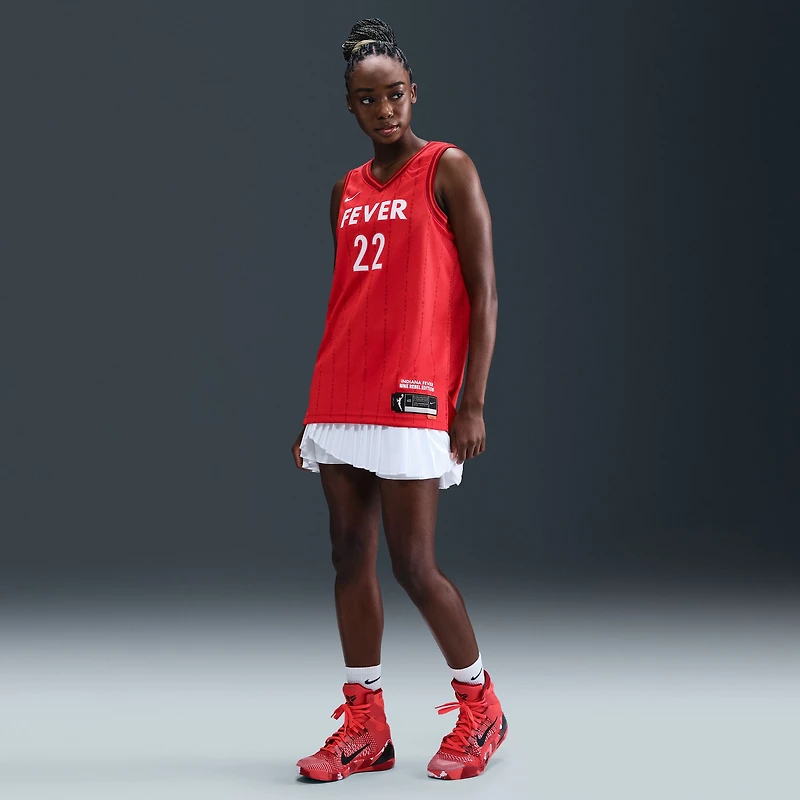 Maillot Nike unisexe Caitlin Clark rouge Indiana Fever Rebel Edition Victory