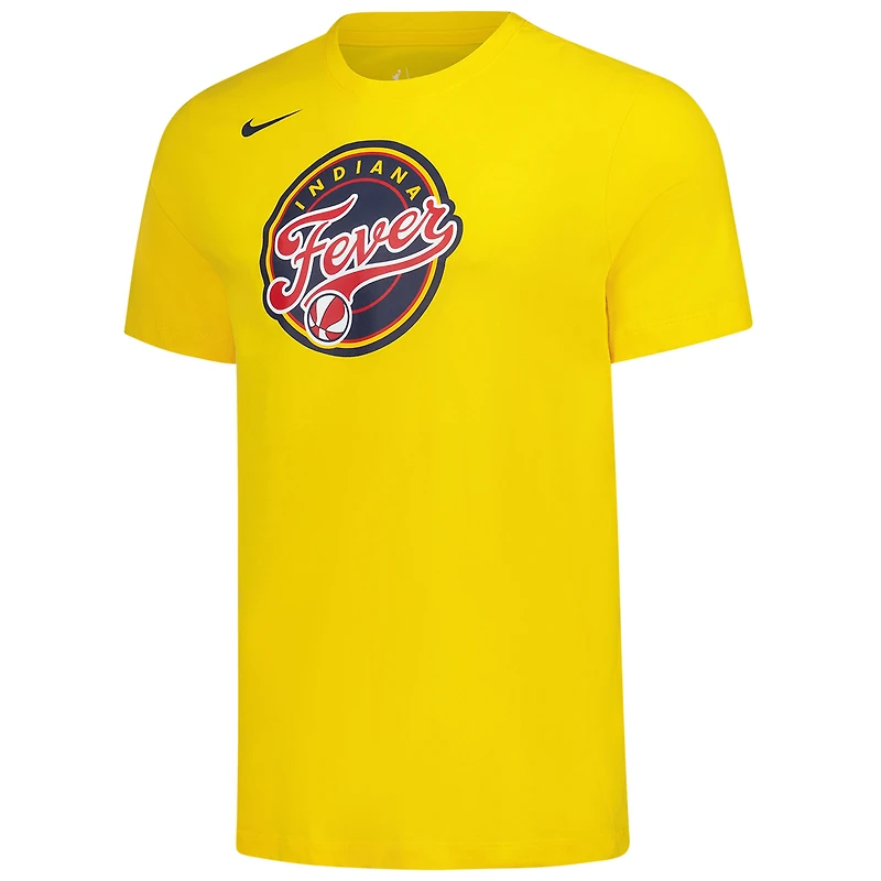 T-shirt unisexe Nike Gold Indiana Fever Essential Logo Dri-FIT