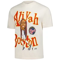 T-shirt unisexe Playa Society Aliyah Boston Oatmeal Indiana Fever Sketch