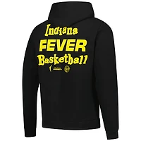 Sweat à capuche unisexe noir de l'équipe Indiana Fever la Playa Society