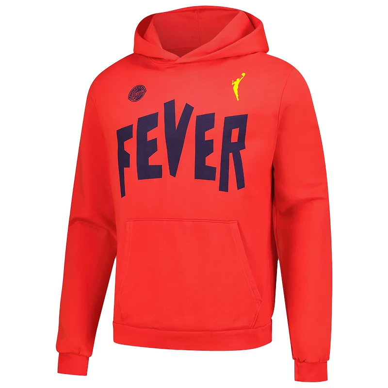 Sweat à capuche unisexe de qualité supérieure Playa Society Red Indiana Fever 2000 WNBA