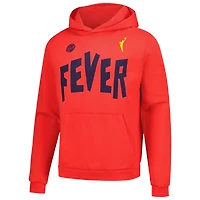 Sweat à capuche unisexe de qualité supérieure Playa Society Red Indiana Fever 2000 WNBA