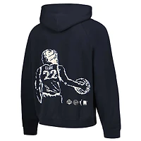Unisex round21 Caitlin Clark Black Indiana Fever Draft Night Pullover Hoodie