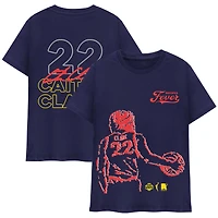 Unisex round21 Caitlin Clark Navy Indiana Fever Bound T-Shirt