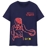 Unisex round21 Caitlin Clark Navy Indiana Fever Bound T-Shirt