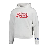 Sweat à capuche unisexe gris Indiana Fever Rise round21